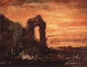 Gustave Moreau Klopatra on the Nile oil on canvas